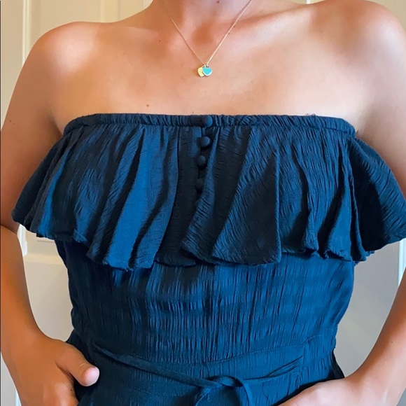 Rich Blue Jumpsuit - Picture 1 of 4